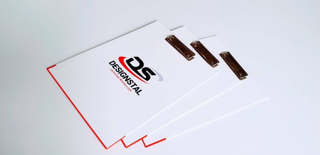 custom clipboard with company logo