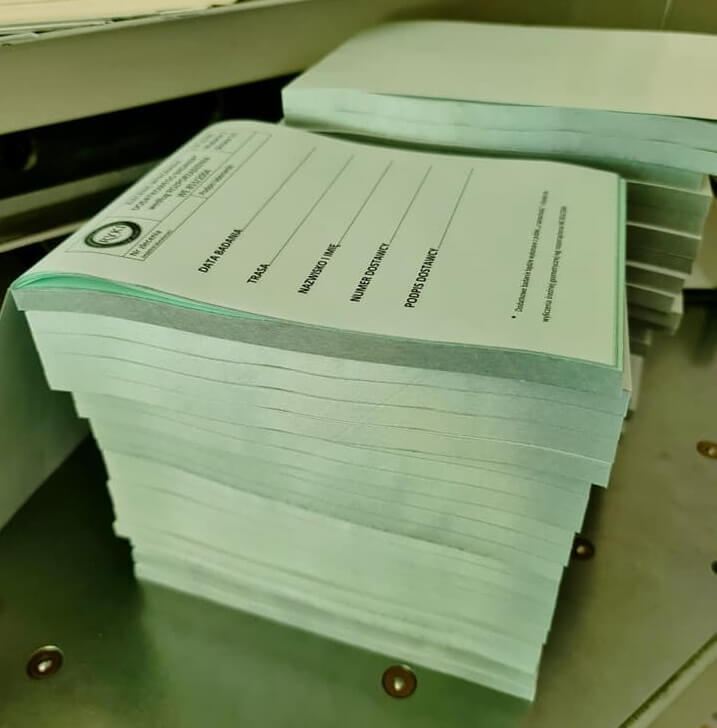 printed carbonless forms