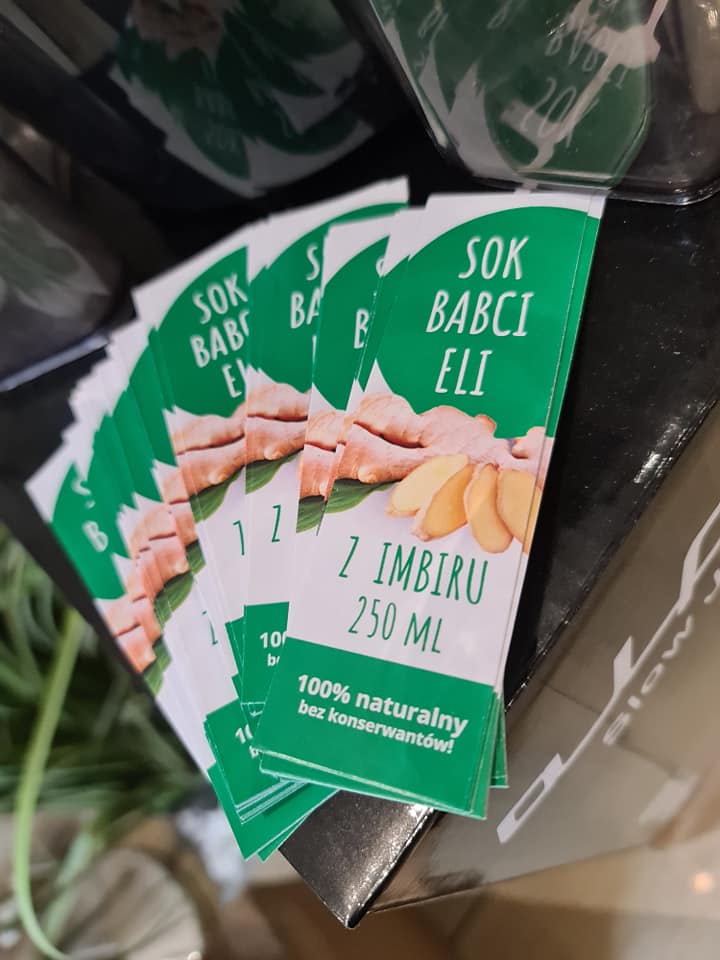 printed product labels
