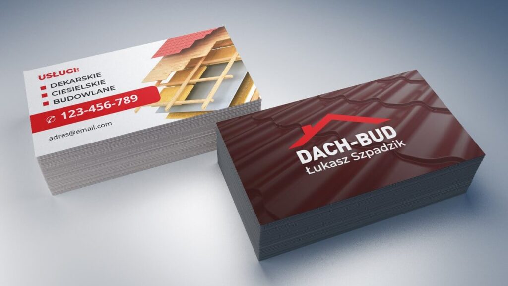 printed company business cards
