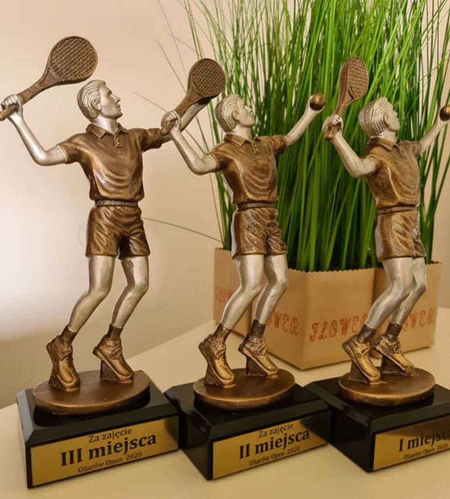 Tournament award statuette