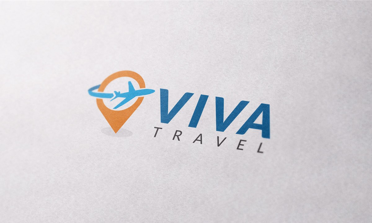 projekt logo biuro podróży